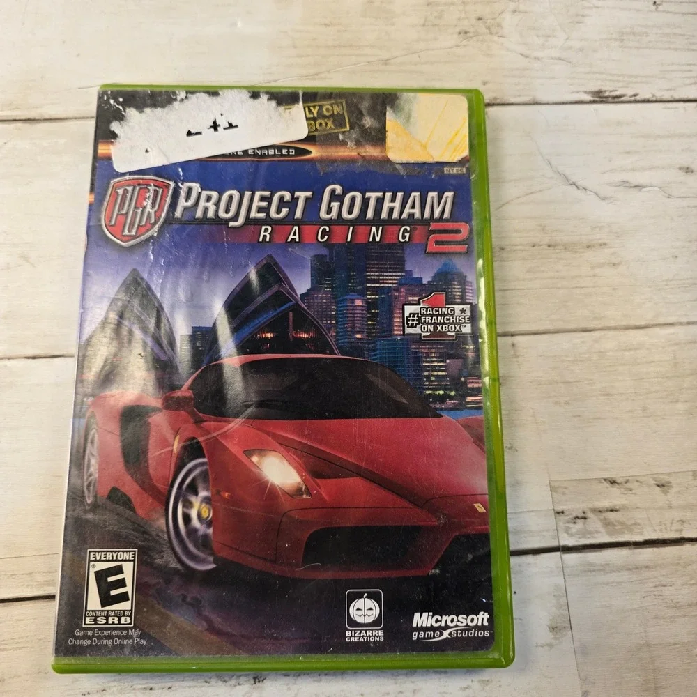 Project Gotham Racing 2 Microsoft Xbox PGR2 Original Racing Game with Manual